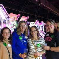 Four women smiling for picture